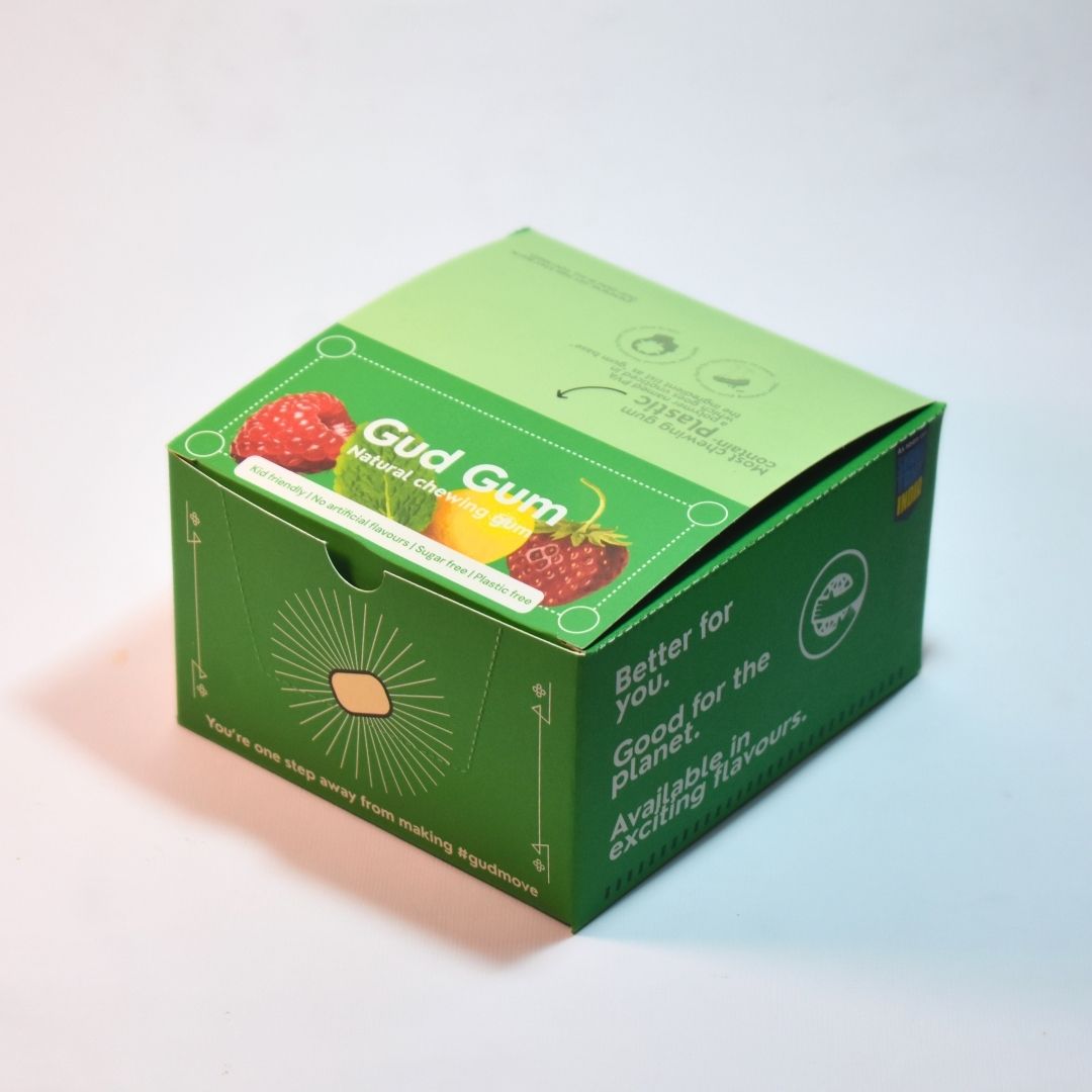 The Share Pack - 16 Packs of your favourite Gud Gum Flavours - Biodegradable & Natural Chewing gum