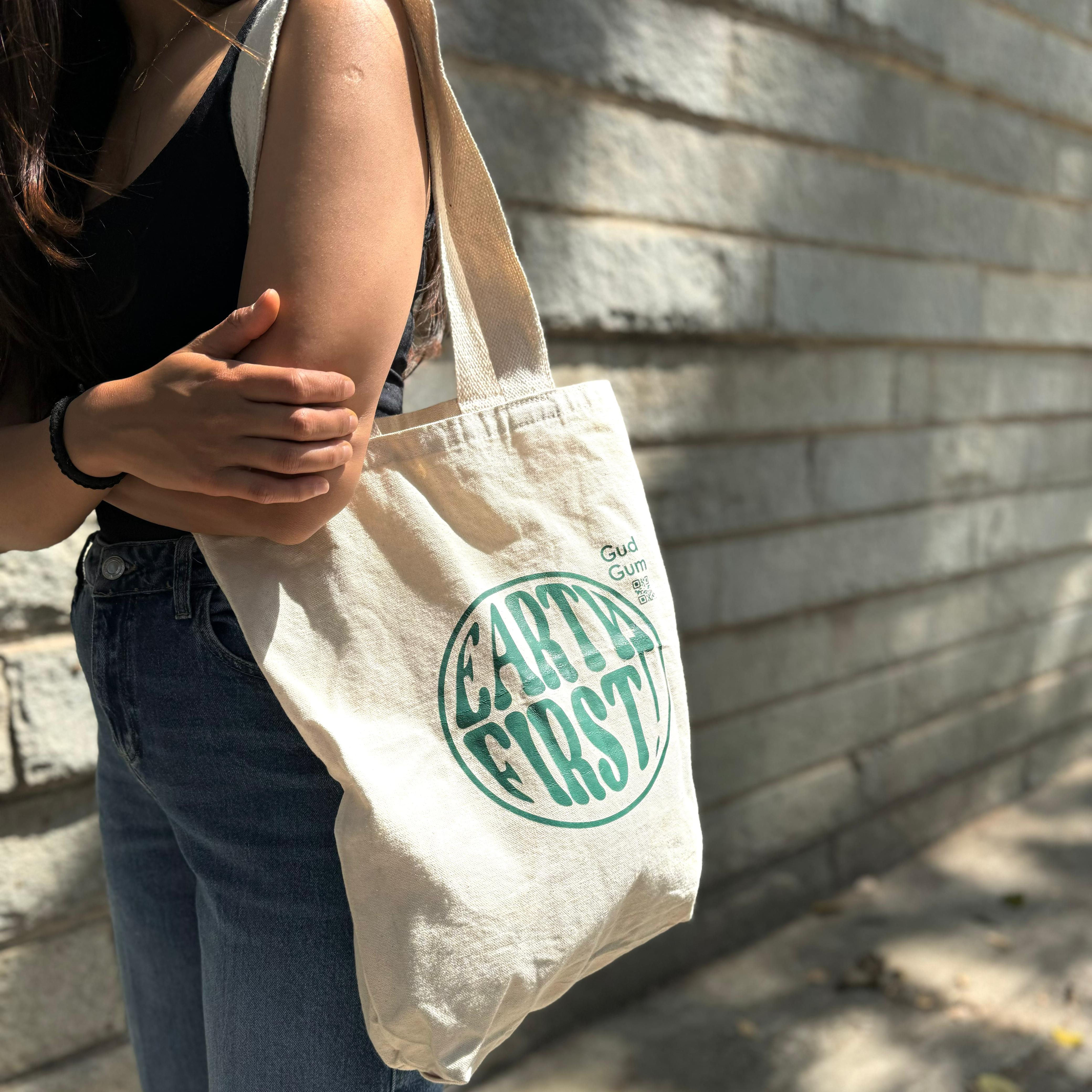 Kotart - Graphic Printed Cotton Tote Bags - Reusable Shopping / Grocer -  Kotart