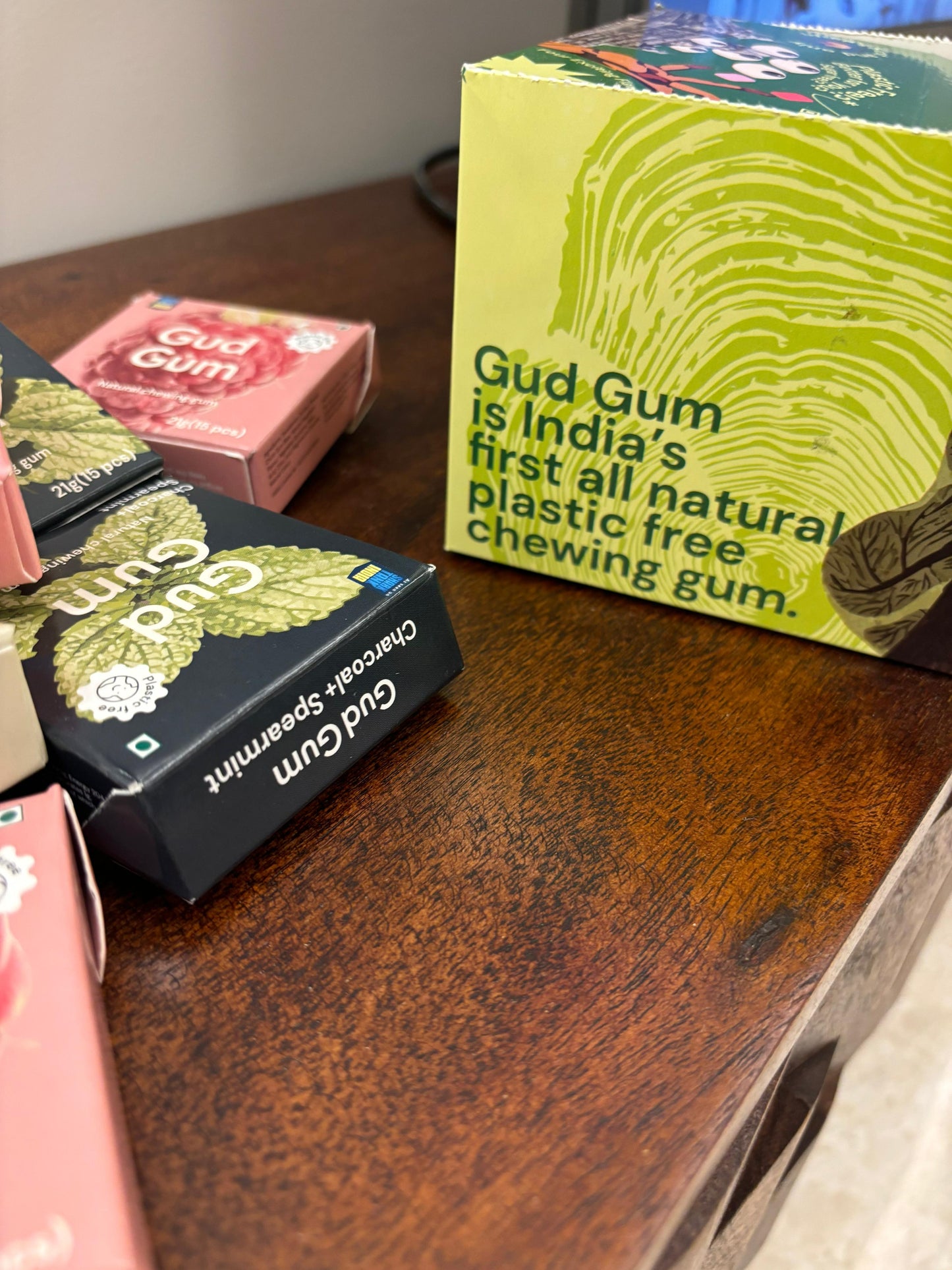 The Share Pack - 16 Packs of your favourite Gud Gum Flavours - Biodegradable & Natural Chewing gum