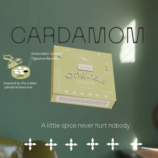 Cardamom Chewing Gum (Pack of 2)